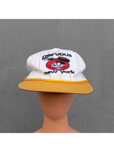 Other Designers Band Tees - Vintage Nervous Records rope hat snapback