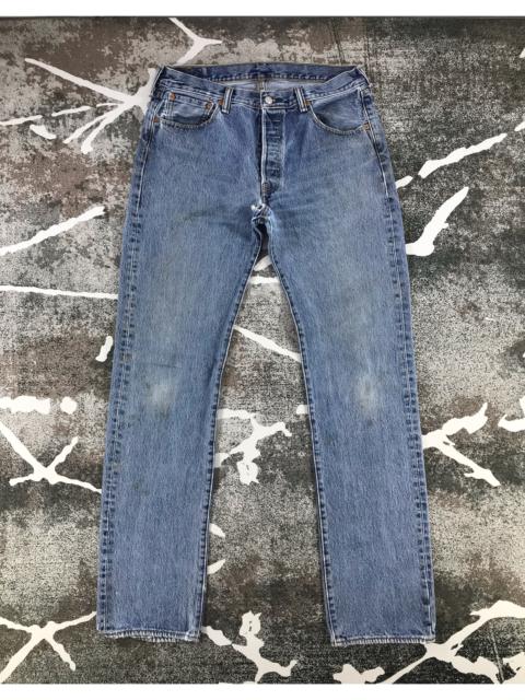 Levi's Vintage Levi's 501 Jeans Faded Blue Wash Denim KJ645