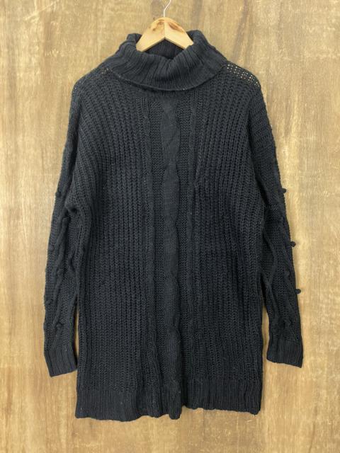 Other Designers Japanese Brand - Pink Black Long Knit Sweaters #1451