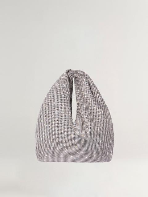 A.L.C. Paige Rhinestone Chain Mesh Bag