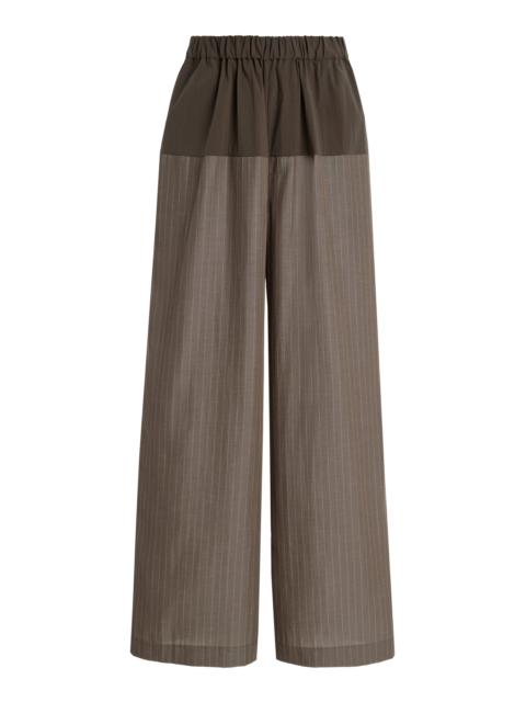 ST. AGNI Relaxed Splice Pants khaki