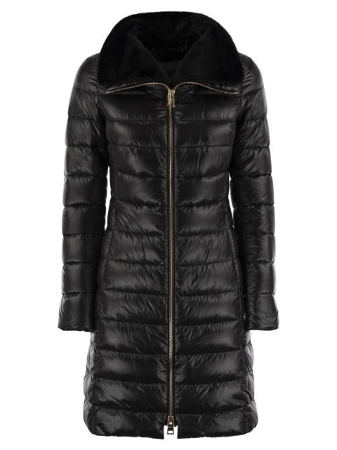 Herno Herno Women Elisa - Long Down Jacket In Ultralight Nylon