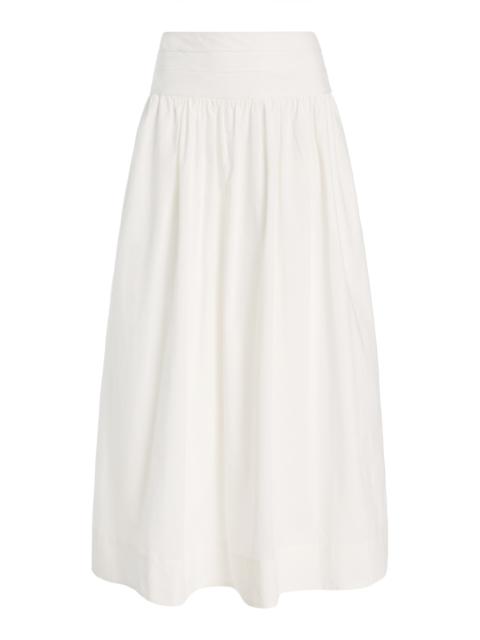 POSSE Rue Cotton Halter Top ivory