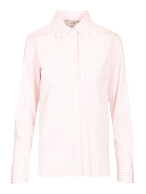 Max Mara Striped Shirt Shirts Multicolor