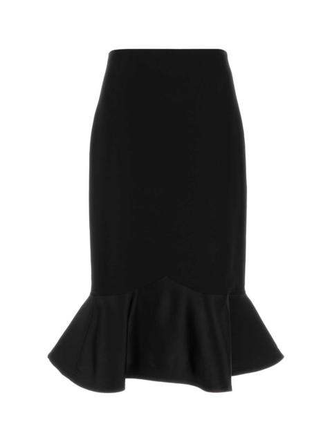 FENDI Fendi Women Black Wool Skirt