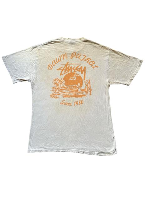 Other Designers Vintage - Vintage Stussy Dawn Patrol Tshirt Distressed