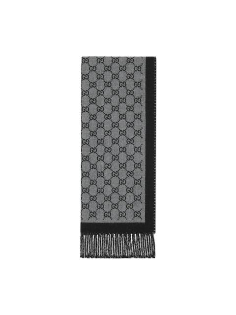GUCCI Gucci Grey Scarves Men