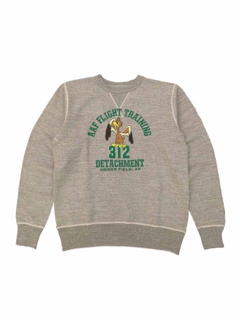 Buzz Rickson's SET-IN CREW SWEAT - FLIGHT TRAINING DETACHMENT - BR69694