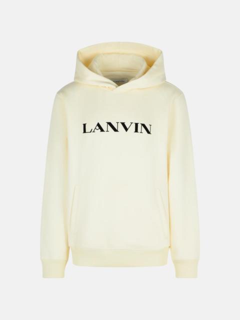 Lanvin IVORY COTTON SWEATSHIRT