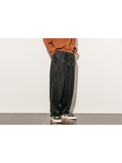 Other Designers Japanese Brand - Black asap rocky style velour corduroy pants