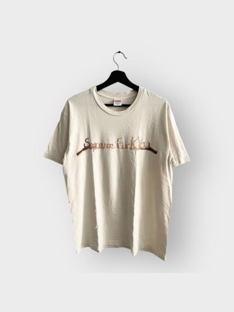 Supreme STEAL! 2018 Supreme Fuck You Hand Sign Tee (M)