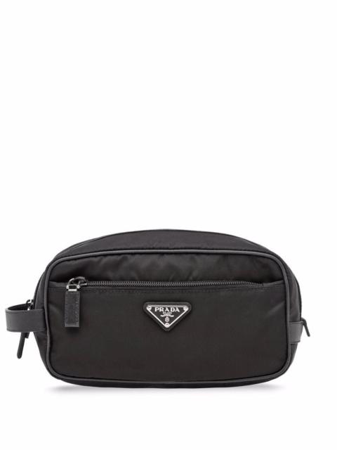 Prada Prada Men Re-Nylon And Saffiano Washbag