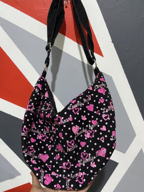 Japanese Brand - Full Print Love Heart Bag