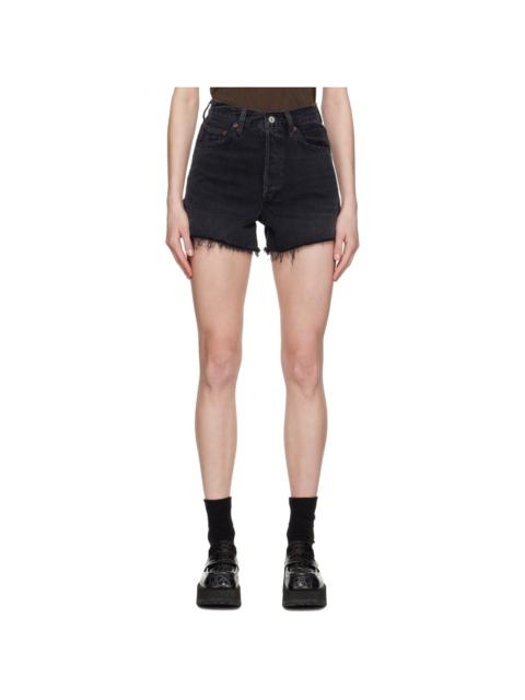 Black Dee Denim Shorts