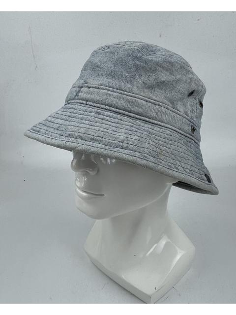 Other Designers Japanese Brand - distressed denim bucket hat tc17