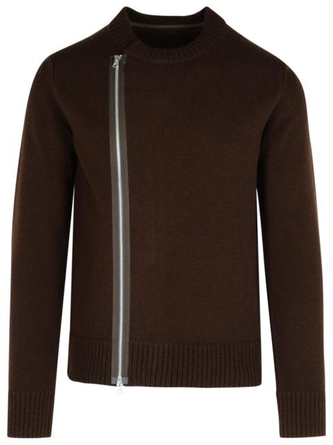 sacai Sacai Wool Sweater Brown Men