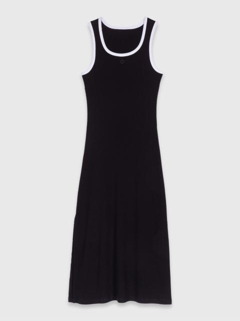 maje Jersey tank dress