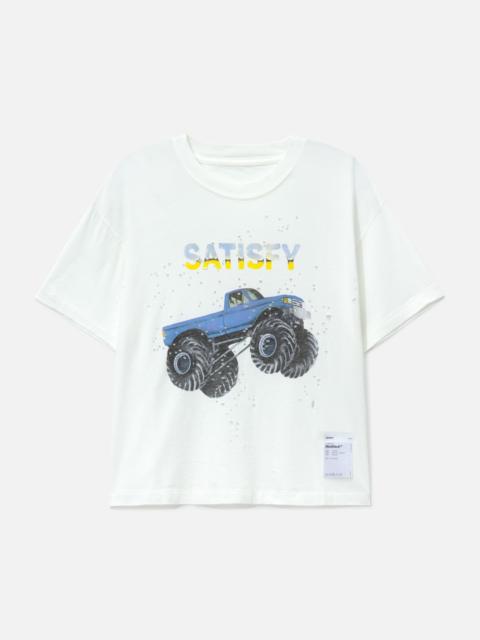 SATISFY MOTHTECH™ T‑SHIRT WITH TRUCK PRINT