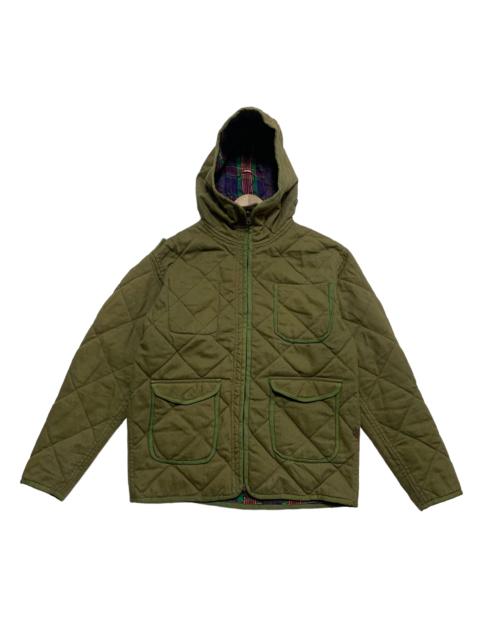 Other Designers Maharishi Quilted Hooded Reversible Jacket