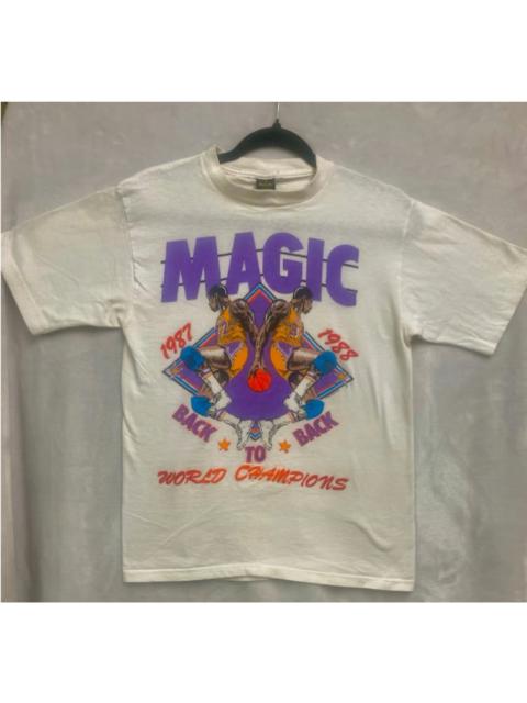 Leflure Magic Johnson 1987-1989 Back to Back CHampionship 