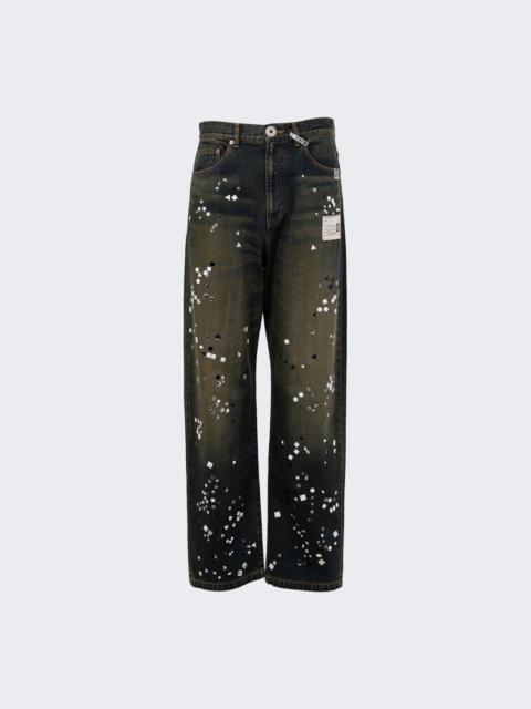 Maison MIHARAYASUHIRO Embellished Jeans Indigo