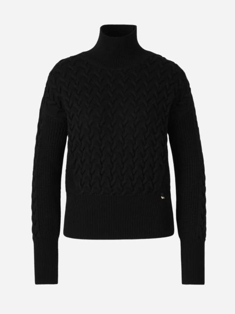 Herno CABLE KNIT SWEATER