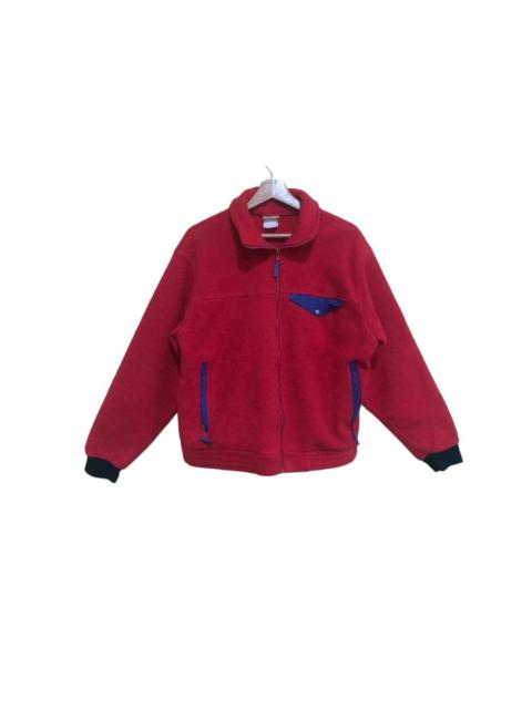 Vintage LLBean Fleece Zipper Jacket Red