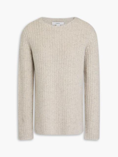 Other Designers Ribbed Donegal cashmere sweater