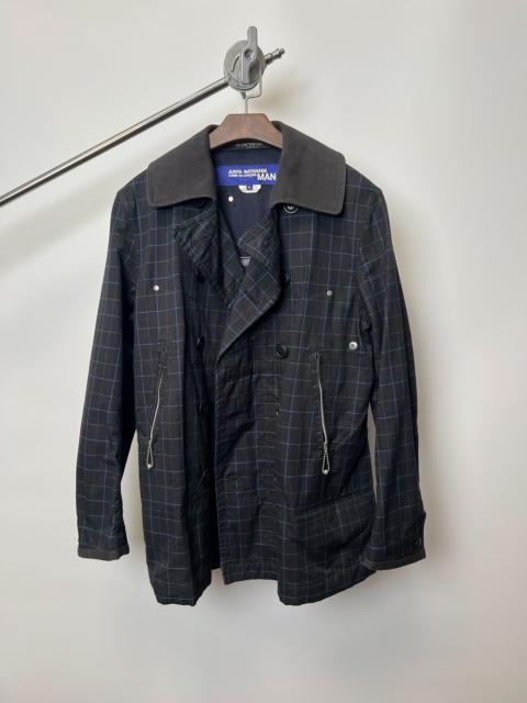 Junya Watanabe MAN Junya Watanabe X CDG Reversible Plaid Jacket