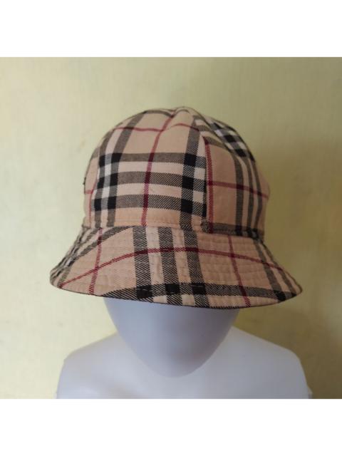 Burberry Vintage Burberry London Nova Check Reversible Hat