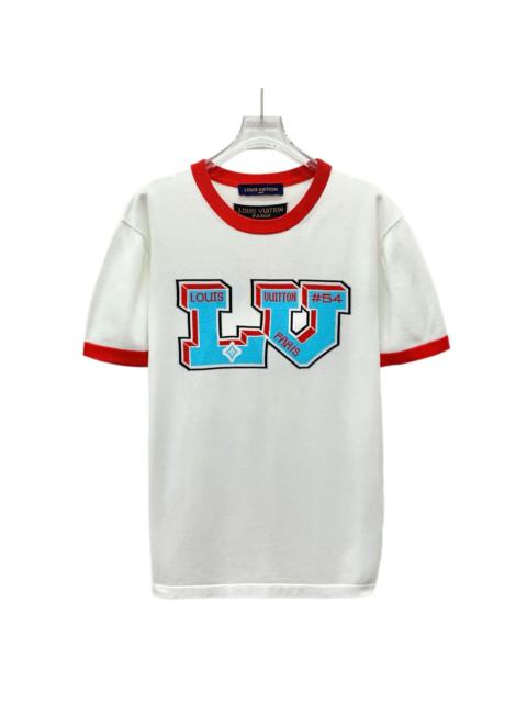 Louis Vuitton Louis Vuitton 2022 Logo Cotton Crew Neck Short Sleeve T-Shirt White