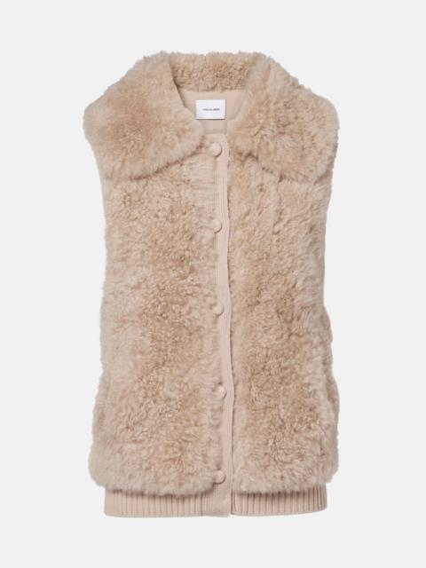 Yves Salomon Shearling vest