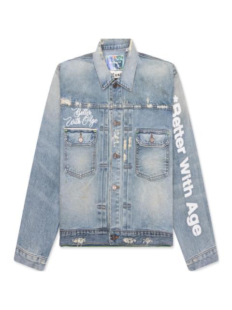 *Better With Age BIRMINGHAM SELVAGE DENIM JACKET - INDIGO
