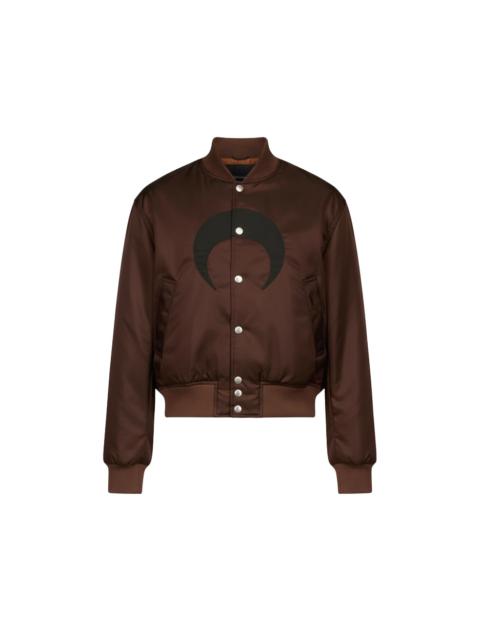 Marine Serre Nylon bomber with contrast moon