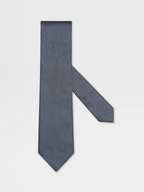 ZEGNA LIGHT BLUE SILK TIE