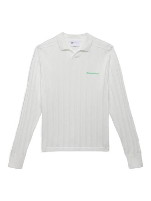 adidas adidas x Pharrell Knit Long Sleeve Jersey 'Cloud White' HZ8138