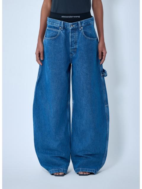 Alexander Wang Alexander Wang Women Logo Motif Denim Jeans