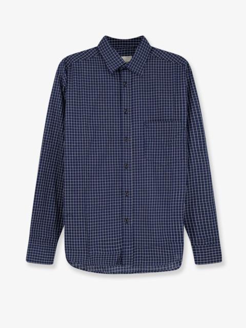 Other Designers Walk In Paris Cotton Shirt With Plaid Print