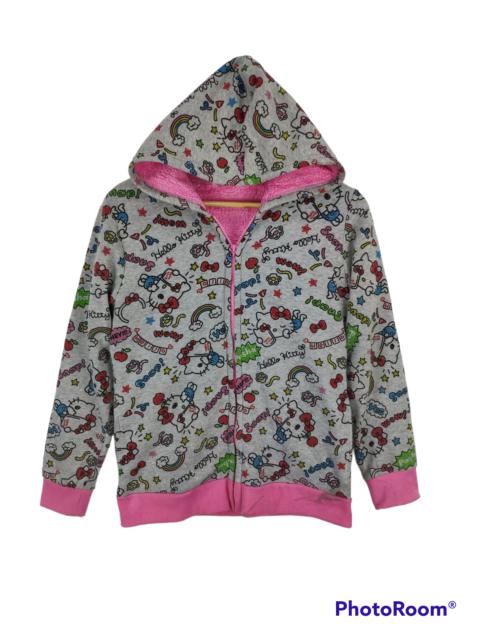 Other Designers Vintage - OFFER💥 Vintage Hello Kitty Hoodie Jacket Lining Sherpa
