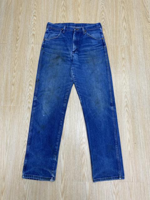 Other Designers Vintage - Vintage Wrangler Usa Distressed Denim(J480)