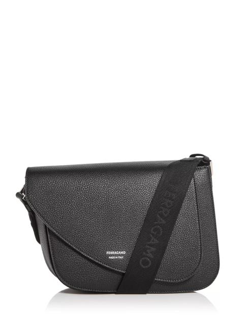 FERRAGAMO Fiamma Leather Crossbody