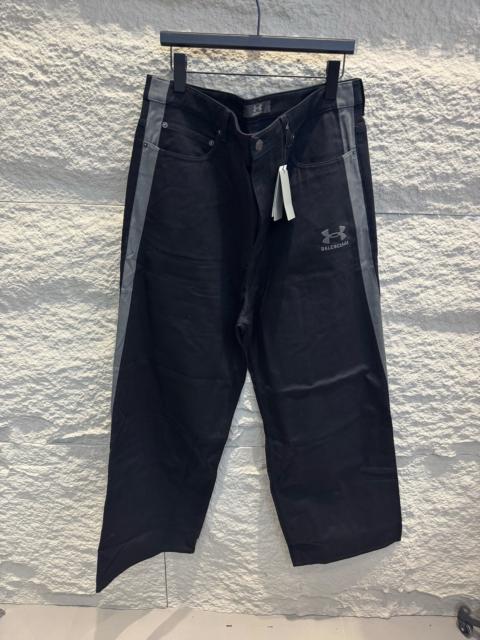 BALENCIAGA Balenciaga x Under Armour Black Baggy Jeans