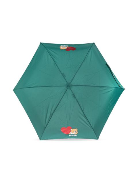 Moschino TEDDY BEAR-MOTIF UMBRELLA