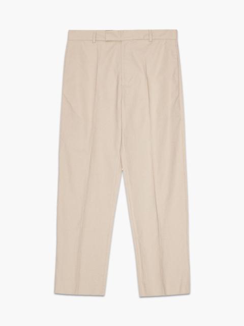 Palmes Pleated Linen Trousers