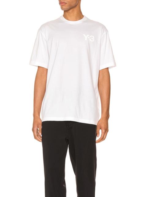 Y-3 Chest Logo Tee