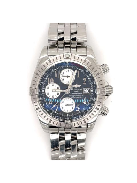 BREITLING Pre-owned Breitling Chronomat Evolution Chronograph Automatic Chronometer Grey Dial Men's Watch A133