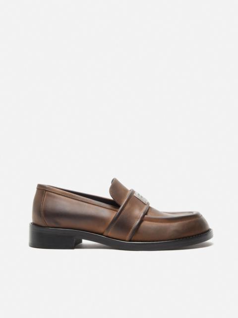 Acne Studios Vintage leather loafers - Brown