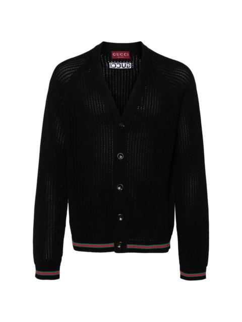 GUCCI Gucci Blue Sweaters & Knitwear - Cardigans Men
