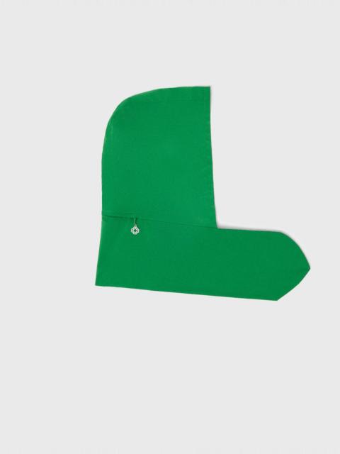 maje Tie-up waterproof hood