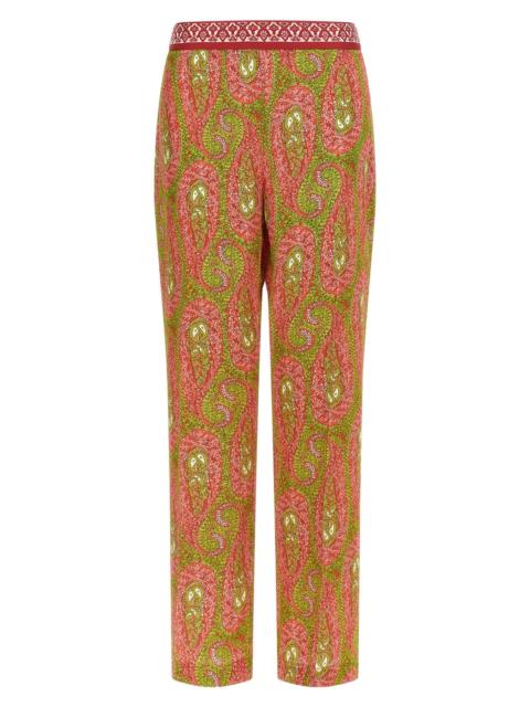 Etro 'Paisley foliage' pants